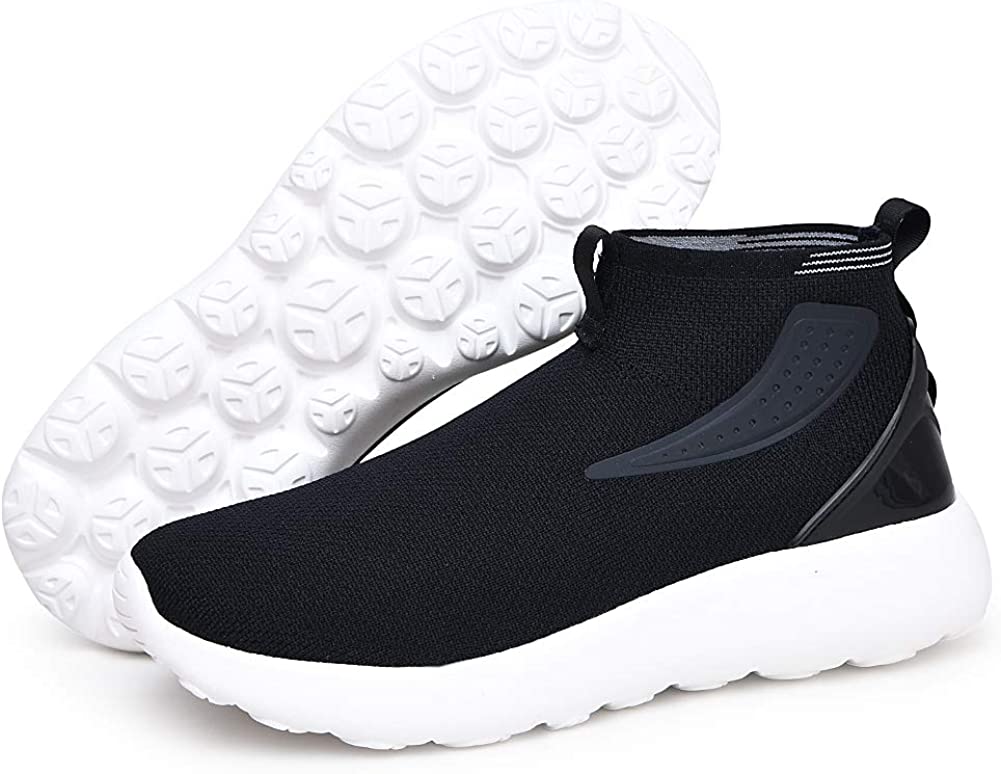 Womens Sock Walking Shoes Casual Knit Slip-on Mesh Sneakers