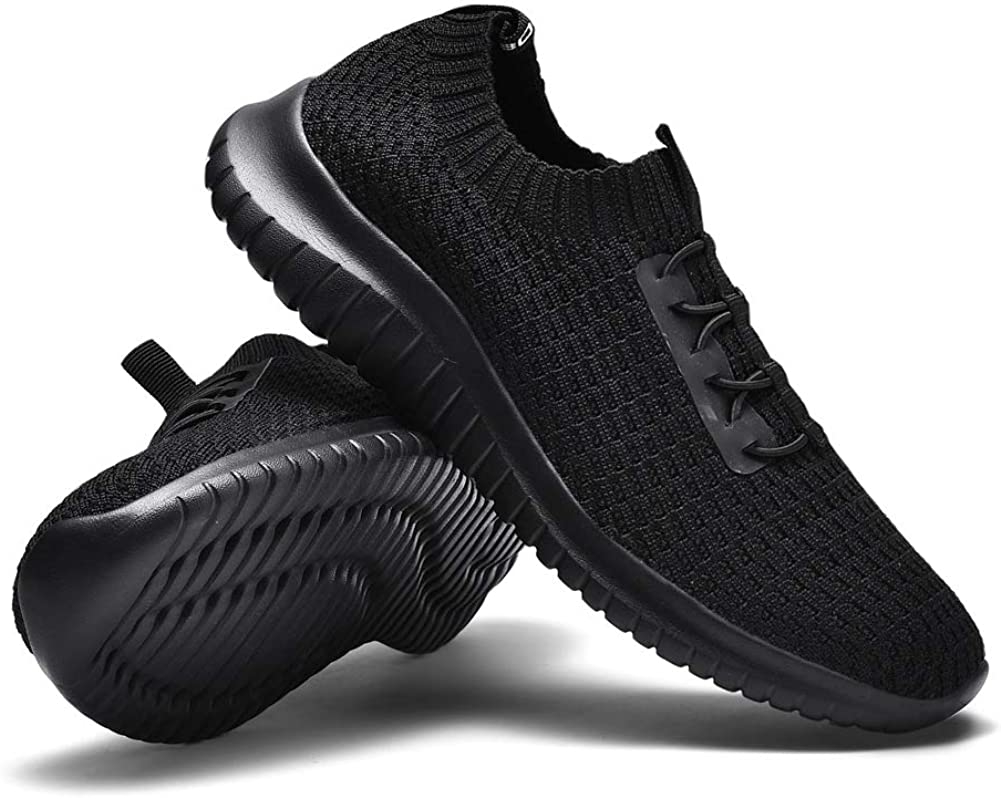 Womens Slip On Sneakers Casual Lightweight Breathable Walking Shoes