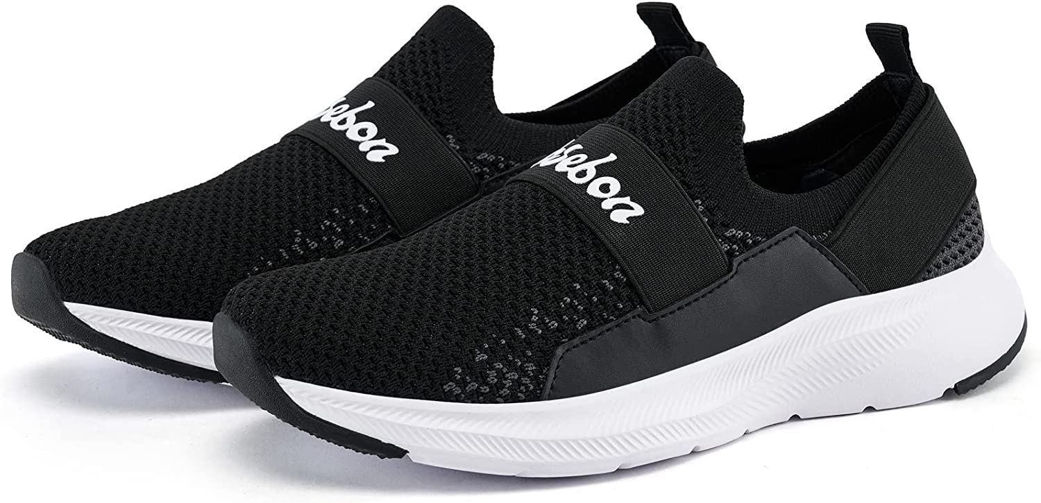 Women Casual Slip-on Walking Tenni Shoes -Comfortable Gym Running Yoga Sneaker