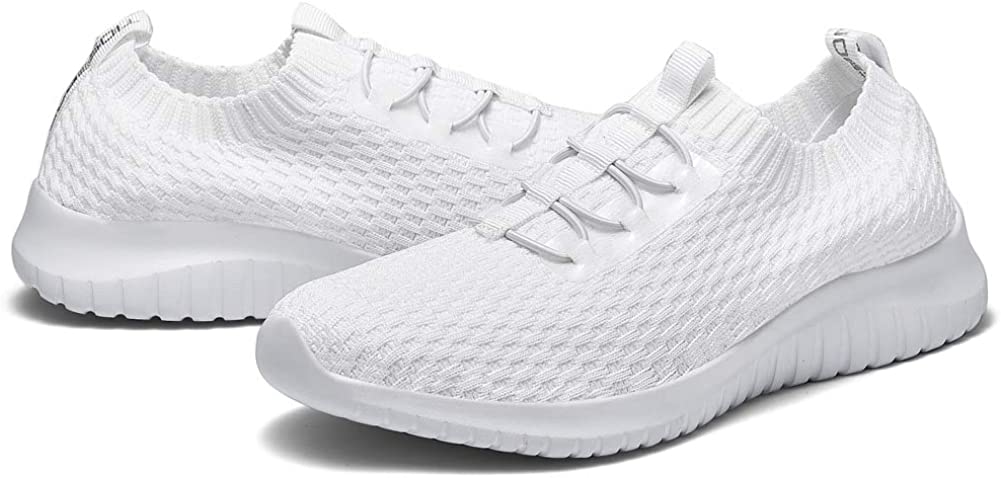 Womens Slip On Sneakers Casual Lightweight Breathable Walking Shoes