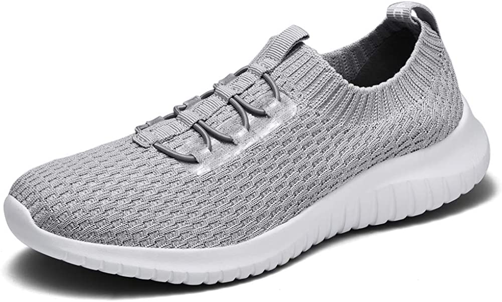 Womens Slip On Sneakers Casual Lightweight Breathable Walking Shoes